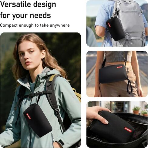CYNOVA Carrying Case for DJI Osmo Pocket 4 Accessories, Portable Travel Storage Bag with Shoulder Strap, Large Capacity DJI Pocket 4 Protective Case Compatible with Pocket 4/3 / Xtra Muse Camera in Kuwait