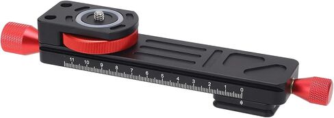 Yctze W 160 Macro Photography Rail Slide - منزلق عالي الدقة من سبائك الألومنيوم مع لوحة تخزين السهم للكاميرات بدون مرآة in Kuwait