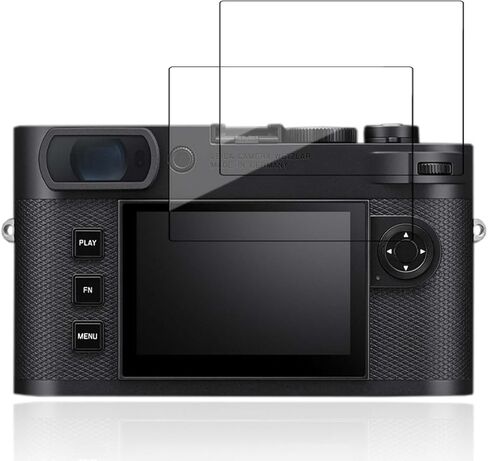واقي شاشة NOUKAJU لـ Leica M EV1، زجاج مقسى عالي الدقة، صلابة 9 ساعات، خدش، مضاد لبصمات الأصابع، واقي غشاء زجاجي مقوى لكاميرا Leica M EV1 [عبوة من قطعتين] in Kuwait