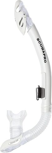 SCUBAPRO Fusion Dry Snorkel, White in Saudi Arabia