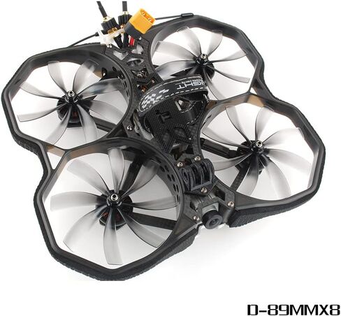 مروحة HQProp Duct-89MMX8 Cinewhoop ذات 8 شفرات (مجموعة من 4) in Kuwait