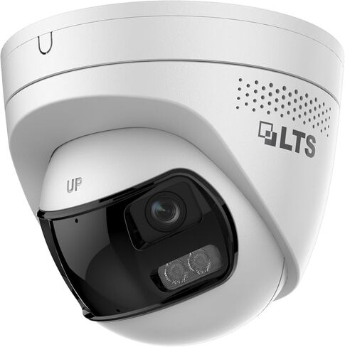 CMIP398PW-2SDL Platinum 8MP Panoramic Active Deterrence Turret Network Security Camera, Professional Surveillance System in Kuwait