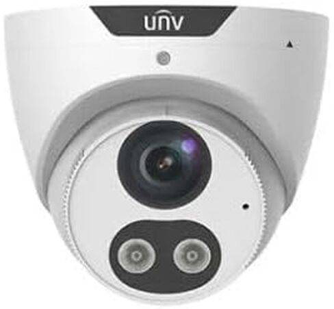 كاميرا شبكة Uniview Tech IPC3618SB-ADF28KMC-I0 بدقة 8 ميجابكسل، عدسة 2.8 مم، إضاءة مزدوجة، إنذار صوتي وإضاءة، نطاق WDR، اكتشاف ذكي، IP67 in Kuwait