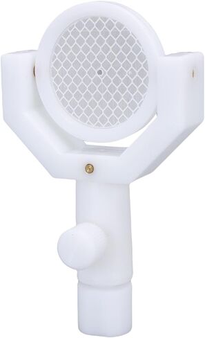 Fabater Total Station Reflector, 50mm Diameter High Visibility Rhombus Pattern Surveying Prism for Accurate Measurement, Reflective Target with Holder for Tunnel Railway Slope Dam and in Kuwait