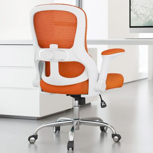Office Chair Ergonomic Desk Chair Comfy: 400LBS Mesh Computer Chair Ergonomic Gaming Chairs with Wheels Adjustable Lumbar Support and Flip up Armrest-Swivel Executive Chairs Long Hours(Full Black) in Saudi Arabia