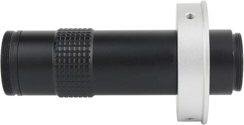 LIAMOS Industrial Microscope 5X-130X C-Mount Lens Large Field of View High Working Distance Monocular Video Magnifying Glass,High Reliability in Saudi Arabia