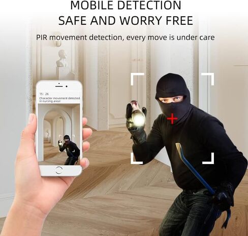 كاميرا مراقبة ذكية A2 1080P HD WiFi تدعم الرؤية الليلية in Kuwait