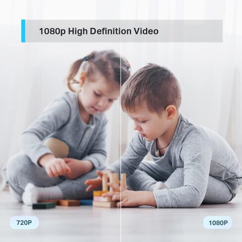 كاميرا تي بي لينك TC70 المنزلية، واي فاي، 1080 بيكسل، بطاقة مايكرو اس دي 360 درجة in Kuwait