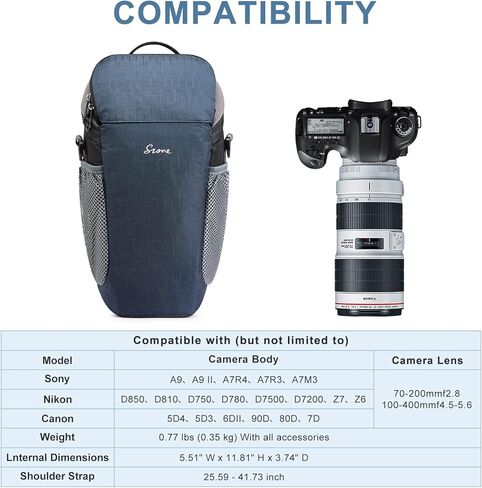 حقيبة إدخال كاميرا مقاومة للماء من S-ZONE مع حقيبة كاميرا مقاومة للماء DSLR/SLR in Kuwait