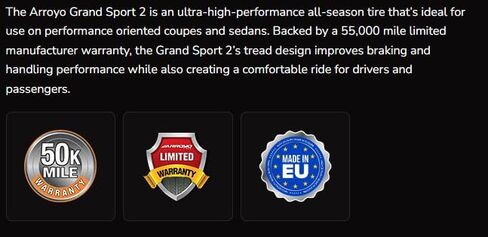 Arroyo Grand Sport 2 195/70R14 91H BSW in Saudi Arabia
