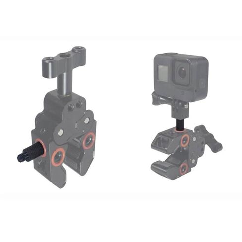 1/4" Tripod Screw Converter Double Head Aluminum Alloy with Knurled Grip for Camera Accessories Double Ended Screws in Saudi Arabia