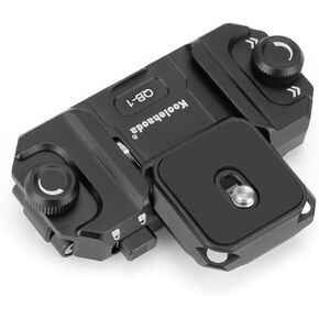 koolehaoda Camera Backpack Strap Clip, Quick Release System Aluminum Camera Clip Backpack Strap Mount Holder for Canon/Sony/Nikon/Fuji/DSLR/Action Camera in Kuwait