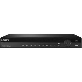 مسجل فيديو شبكة نظام الأمان Lorex N882A63B 16 قناة 4K HD 3 تيرابايت IP Ultra HD (NVR) مع اتصال Lorex Cloud، في الوقت الحقيقي 30FPS، الصوت، أوضاع تسجيل متعددة، أسود (M.) (متجدد) in Kuwait