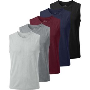 مجموعة من 3 قطع من Real Essentials: فستان نوم نسائي بأكمام قصيرة من Henley (متوفر بمقاس كبير) in Saudi Arabia