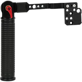 ZJchao Gimbal Grip Handle، سبائك الألومنيوم الأسود في الهواء الطلق سبائك الألومنيوم مقبض حبال قبضة يدوية حبال Handgrip للطي يده مثبت الملحقات ل in Kuwait