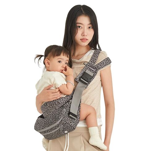 GOOSEKET 365 Toddler Carrier Plus – Lightweight Baby Carrier, Adjustable Shoulder Strap, Compact Travel Carrier with Detachable Waist Bag (6 Months-4 Years Old / 11–44lbs) (Beige) in Saudi Arabia