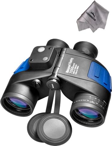 BARSKA Deep Sea 7x50WP Binocular with Internal Rangefinder and Compass AB10798 in Kuwait