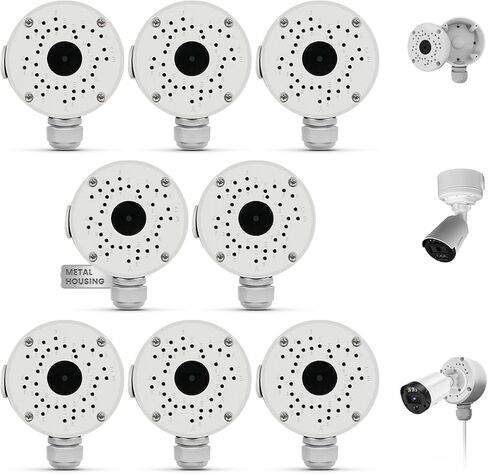 صندوق توصيل معدني عالمي لكاميرات الرصاص IP66 مقاوم للماء CCTV دعامة تثبيت لكاميرات IP الأمنية in Kuwait