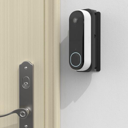 حامل زاوية قابل للتعديل لجرس باب الفيديو Arlo 2K/HD الجيل الثاني، حامل زاوية 0-45 درجة، أسود in Kuwait
