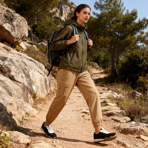 COOLLULU Women Casual Sneakers Lightweight with Foam Insole Running Walking Shoes-Non-Slip Comfortable Lace Up Fashion Sneakers for Women Trendy in Saudi Arabia