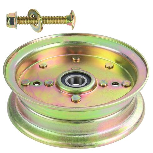 2 Pack 532196106 Husqvarna Idler Pulley with 532196104 Husqvarna Idler Pulley 587686701 Belt Belation Pully Bulley 196106 for Husqvarna Z254 ، LGT2654 ، in Saudi Arabia