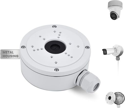 KU-DS-1280ZJ-S صندوق توصيل كاميرا الأمان المعدني، دعامة تثبيت مقاومة للماء من الألومنيوم لكاميرات المراقبة HIK Bullet & Dome in Kuwait