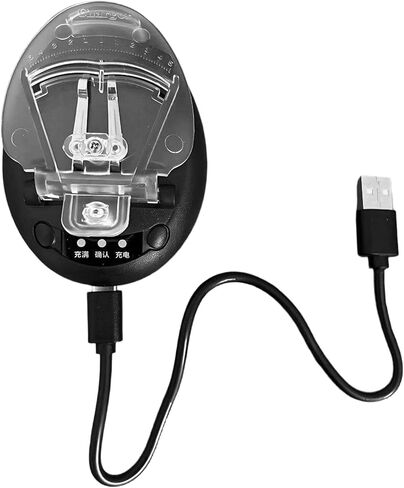 Portable 4.2V Battery Charging Seat Adapter with 3 LED Lights for Cameras and Phones Up to 4200mAh Intelligent Charging Adapter in Saudi Arabia