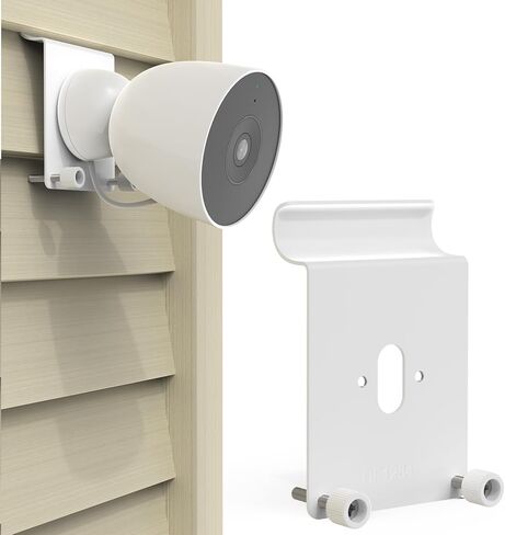حامل جانبي من الفينيل بدون حفر لكاميرا Google Nest Cam Outdoor (سلكي، الجيل الثاني) in Kuwait