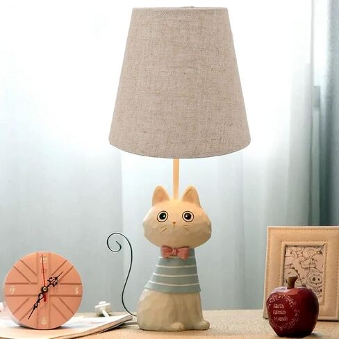 6PCS Small Lamp Shade Clip On Linen Fabric Lampshade for Candle Bulbs Lighting Accessories Lighting Accessories Lamp Shade in Kuwait