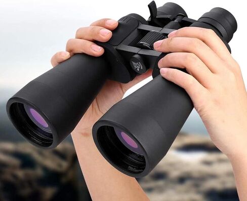 High Power Binoculars 20-180X100 Mega Zoom Outdoor Binocular Telescope Astronomy Binoculars with Prism and Storage Bag for Bird Watching Travel Stargazing Concerts Camping in Kuwait