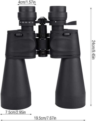 High Power Binoculars 20-180X100 Mega Zoom Outdoor Binocular Telescope Astronomy Binoculars with Prism and Storage Bag for Bird Watching Travel Stargazing Concerts Camping in Kuwait