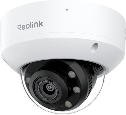 كاميرا أمان REOLINK Pro-Grade PoE، أمان 4K مع تكبير بصري 5X، هيكل معدني، قبة IK10 مقاومة للتخريب 133 درجة مجال رؤية واسع للغاية، رؤية ليلية ملونة، اكتشاف ذكي، حماية محيطية، RP-PCV8MZ in Kuwait