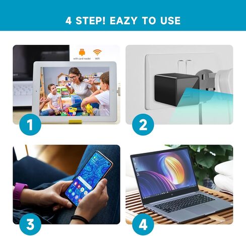 كاميرا تجسس مخفية للاستخدام المنزلي، كاميرا واي فاي لاسلكية صغيرة للأمان - كاميرا شاحن USB - كاميرا مربية عالية الدقة، كاميرا مربية للرؤية الليلية الداخلية للأطفال والحيوانات الأليفة، تنبيه كشف الحركة in Kuwait