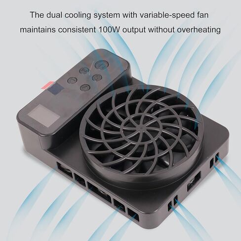 Yoidesu 100W LED Video Light، 2800K 6800K ثنائي اللون للتصوير الفوتوغرافي مع 9 أوضاع للمشهد وشحن سريع PD، للصور الشخصية ولقطات المنتج وصناعة الأفلام in Kuwait