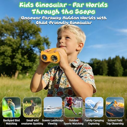 Handheld Microscope for Kids, 2 in 1 1000X Pocket Digital Microscope & 10X Telescope for Kids - Science Kits STEM Toys - Gifts for Boys Girls Ages 3 4 5 6 7 8 9 10 11 12 (Orange) in Saudi Arabia