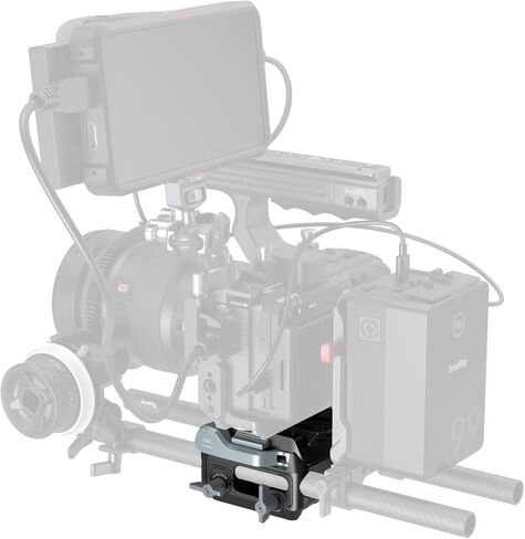 طقم لوحة تثبيت SMALLRIG لنوع Manfrotto مع مشبك قضيب مزدوج 15 مم 5366 in Kuwait