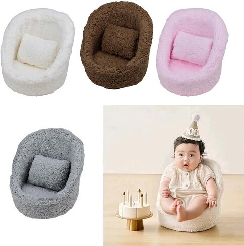 Baby Photo Props Sofa for Newborn Posing Backdrop Couch Photostudio Accessories Infant Photoshooting Chair Furniture Baby Photo Posing Sofa Chair in Saudi Arabia