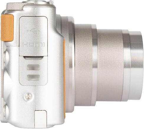 كاميرا كانون الرقمية PowerShot SX740 HS Lite Edition (فضي) + بطاقة ذاكرة 64 جيجابايت + بطارية NB13L + برنامج صور + شاحن + قارئ بطاقات + حقيبة ناعمة + حامل ثلاثي القوائم مرن + المزيد in Kuwait