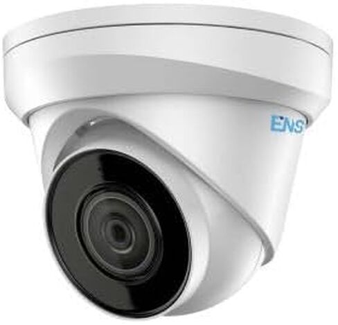 كاميرا شبكة برجية ثابتة ENS-H SIP34T3M/28-C بدقة 4 ميجابكسل، عدسة 2.8 مم، H.265+، نطاق WDR 120 ديسيبل، مقاومة الطقس IP67، رؤية ليلية EXIR 2.0 IR، ميكروفون مدمج، دعم بطاقة SD in Kuwait