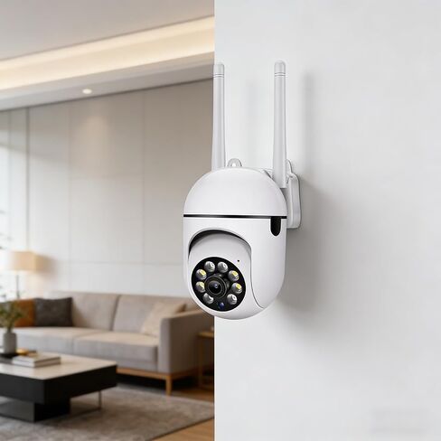 1080P HD WiFi Security Camera, Night Vision, Cloud Storage, Indoor Outdoor Home Office Surveillance in Saudi Arabia