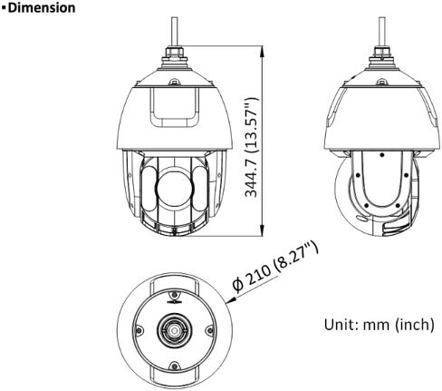 LTS PTZIP514NW-X25IR HD IP 4MP 25x Zoom 492ft IR Ultra Low Light WDR PTZ قبة الكاميراÍ LTPTZIP514NW-X25IR in Kuwait