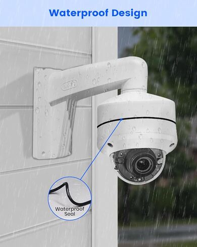 KU-DS-1273ZJ-140 دعامة تثبيت معدنية على الحائط ذراع من سبائك الألومنيوم لكاميرا أمان IP على شكل قبة، وأقواس تركيب كاميرات المراقبة in Kuwait