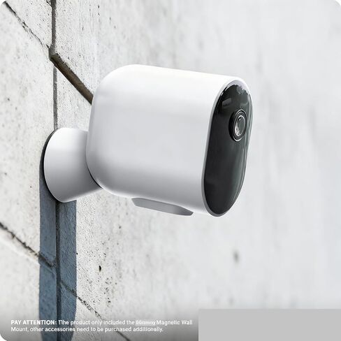 حامل حائط مغناطيسي متوافق مع كاميرات Arlo Pro 5S 2K، Pro 4، Pro 3، Ultra 2 & Ultra، حامل تثبيت عالي التحمل in Kuwait