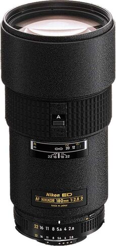 عدسة نيكون AF FX NIKKOR مقاس 180 ملم f/2.8D IF-ED مع التركيز التلقائي لكاميرات نيكون DSLR in Kuwait