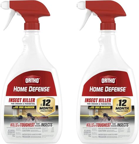 Ortho Home Defense Insect Killer for Indoor & Perimeter2 Kills Ants, Roaches, Spiders with No Odor and Fast Dry, 1.33Gal in Saudi Arabia