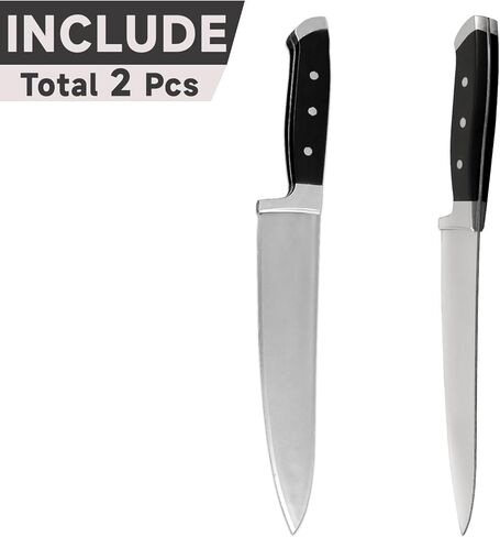 VZQI Plastic Classic Halloween Blood Horror Butcher Knife Props - 2Pcs in Saudi Arabia