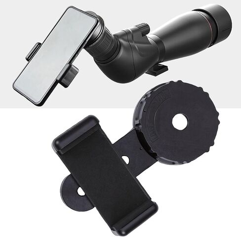 Haofy Phone Adapter for Binoculars Multi Purpose Telescope Phone Holder with 24 45mm Eyepiece Fit Stable Video Recording Photo Capture for Vlogging Tripod Use in Kuwait