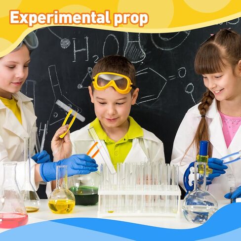 20 PCS Sensory Bin Tools Toddler Plastic Tweezers Fine Motor Toys Experiments Toy Plastic Tweezers for Kids (20) in Saudi Arabia
