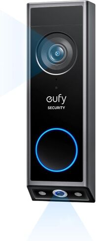 eufy Security Indoor Cam E220 2 حزم وجرس باب بالفيديو E340 (حزمة) in Kuwait
