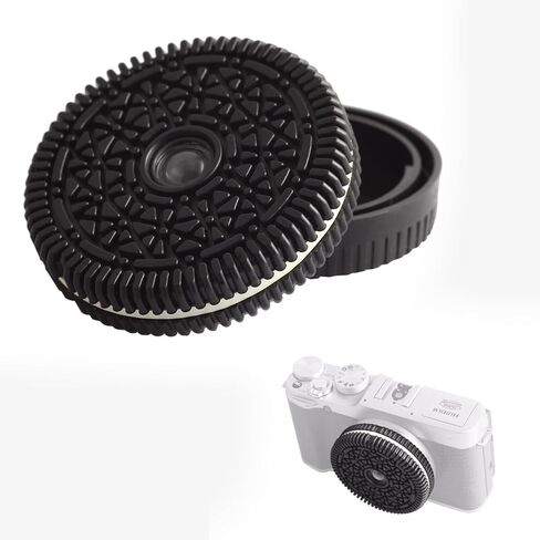 32mm F10 Free Focus Pancake Lens for Fuji X Mount Mirrorless Camera, APS-C Frame Fixed Focus Cookie Lens for X-A1 X-A2 X-A3 X-A5 X-A7 X-A10 X-E1 X-E2 X-T1 X- T2 X-T3 Xpro3 Xpro2 Xpro1 ﻿ (Black) in Kuwait